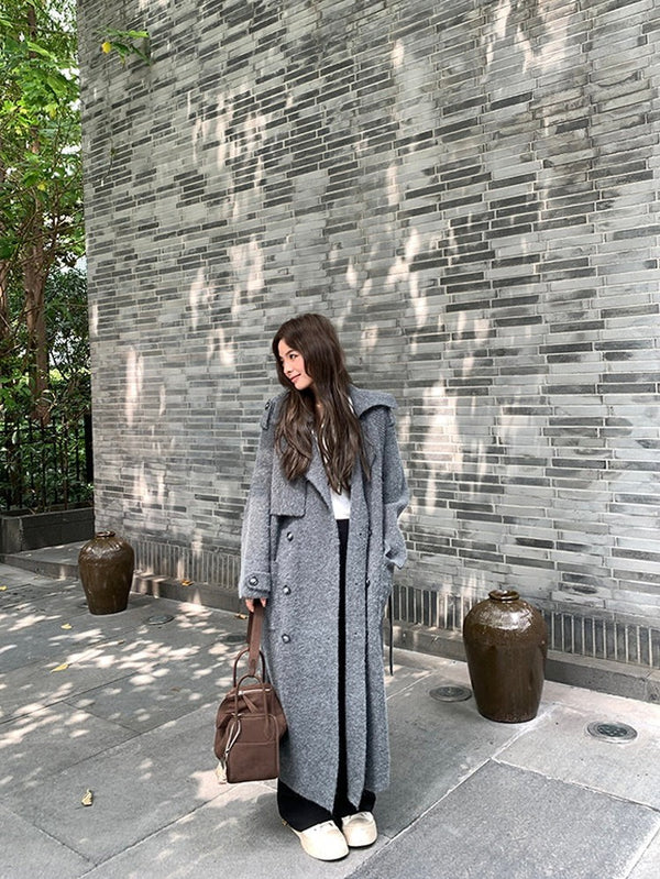 Long Knitted Coat