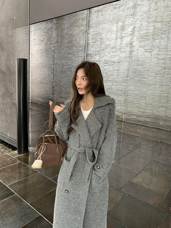 Long Knitted Coat