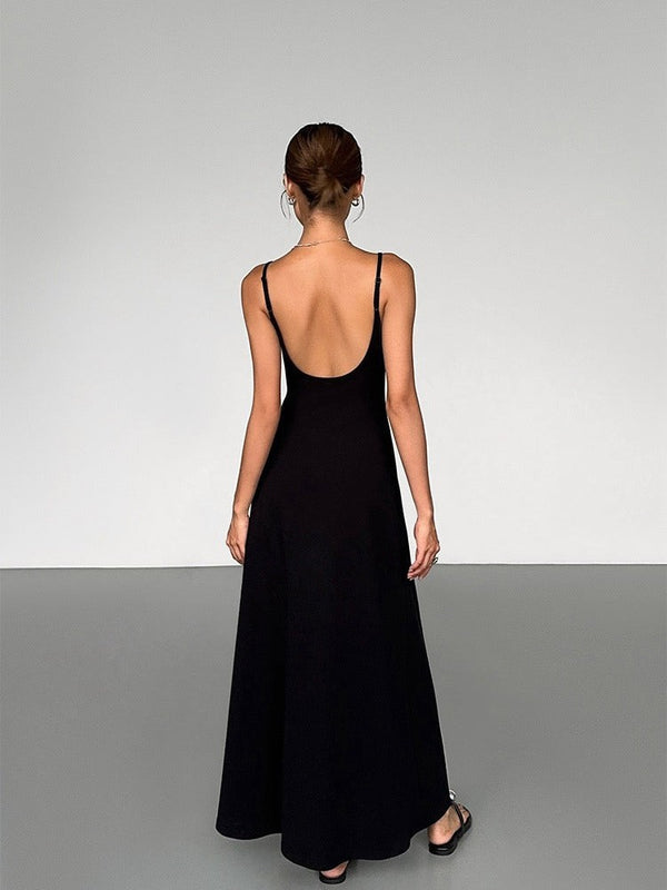 Sling Backless Dress