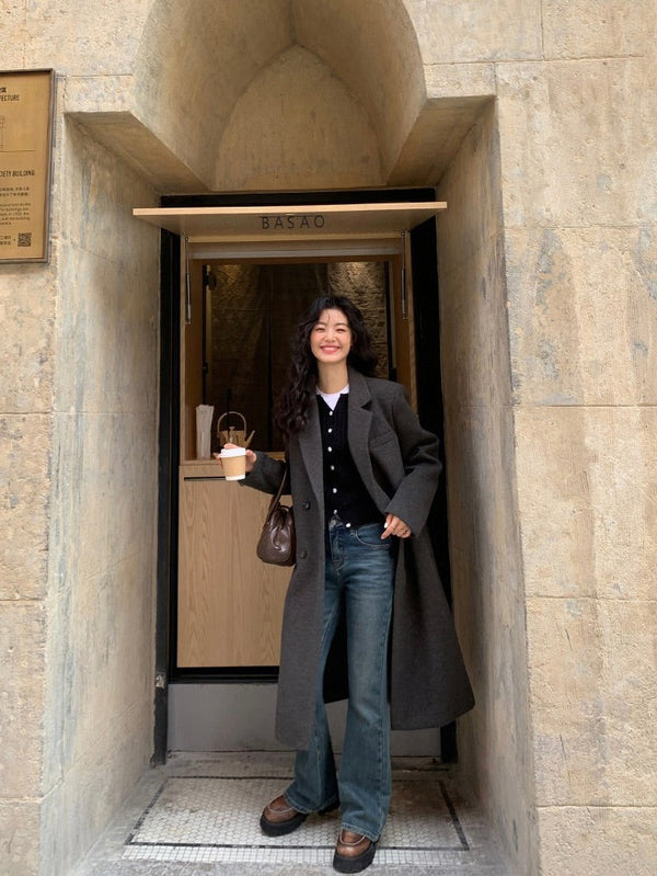 Woolen Long Coat