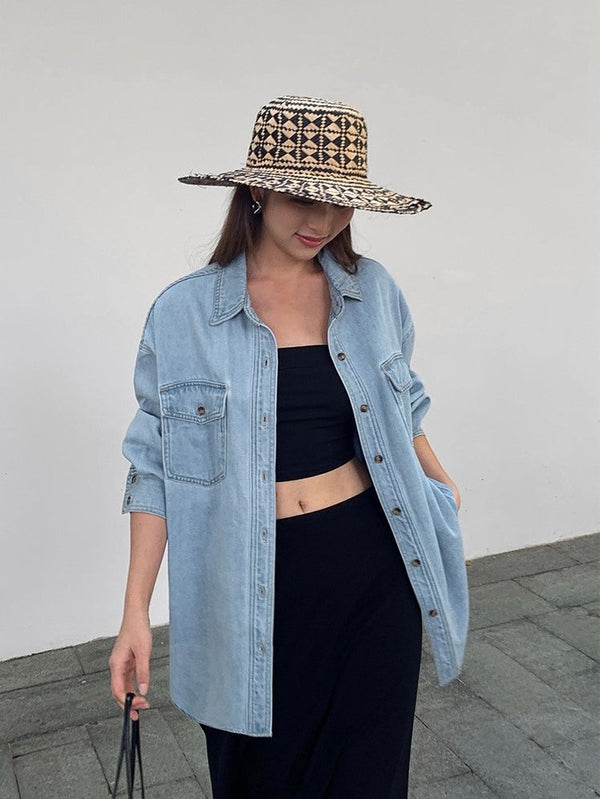 Light Blue Denim Shirt
