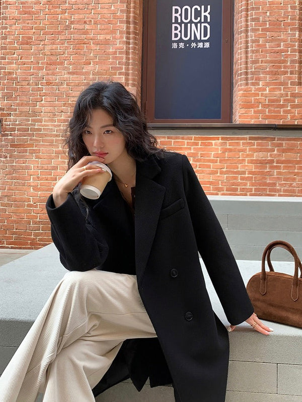 Woolen Long Coat