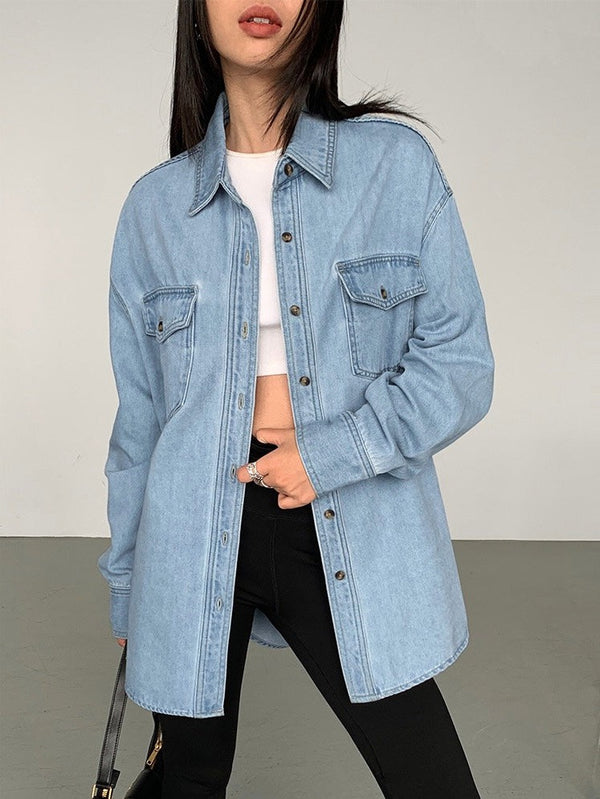 Light Blue Denim Shirt