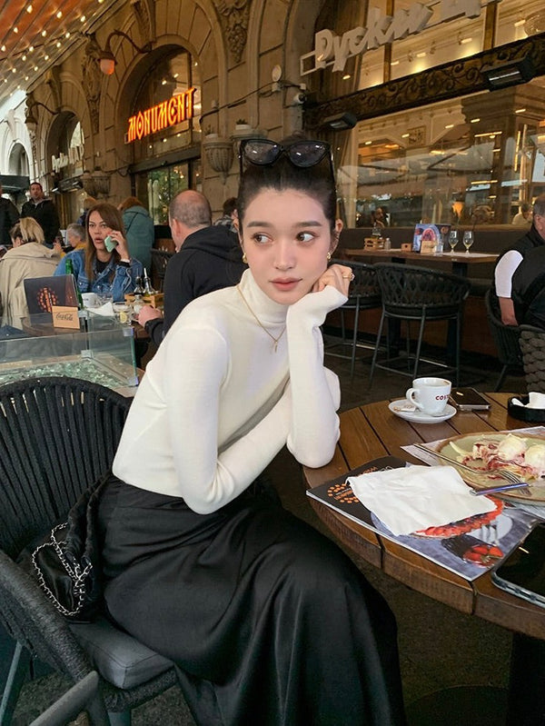 Slim Turtleneck Sweater