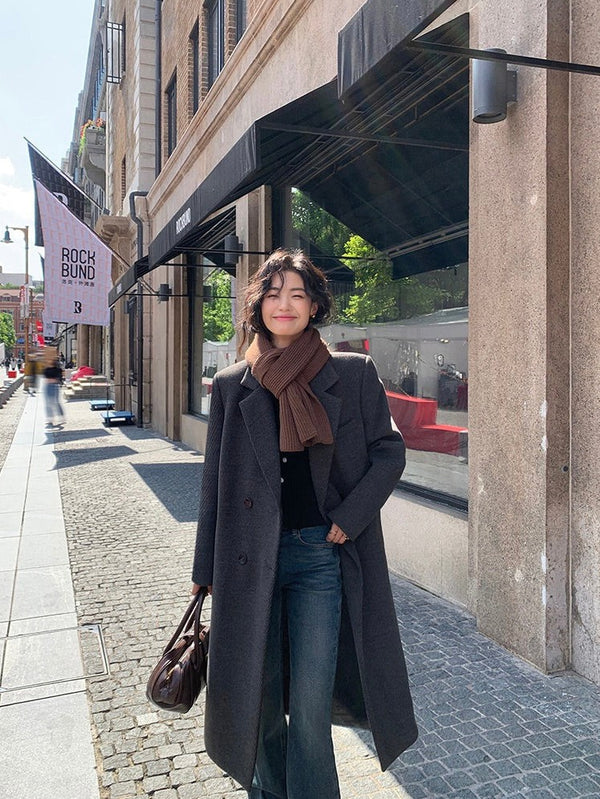 Woolen Long Coat