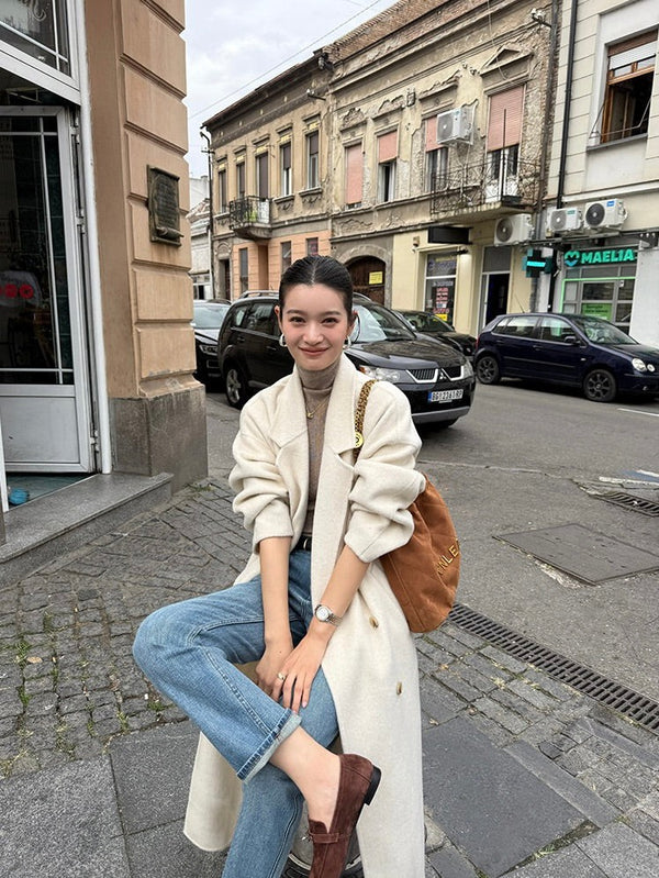 Washed Straight Jeans