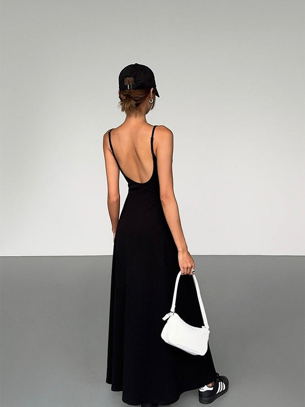 Sling Backless Dress