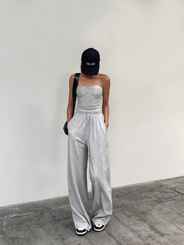 Drawstring Loose Sweatpants