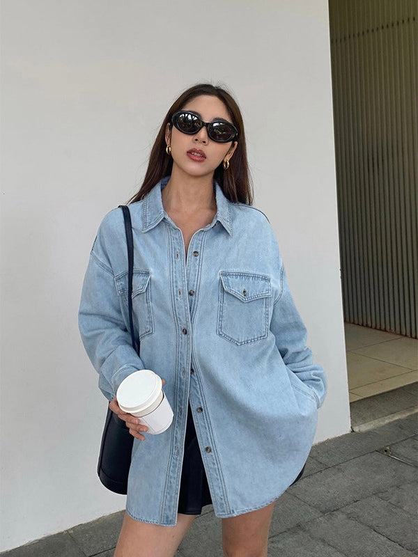 Light Blue Denim Shirt