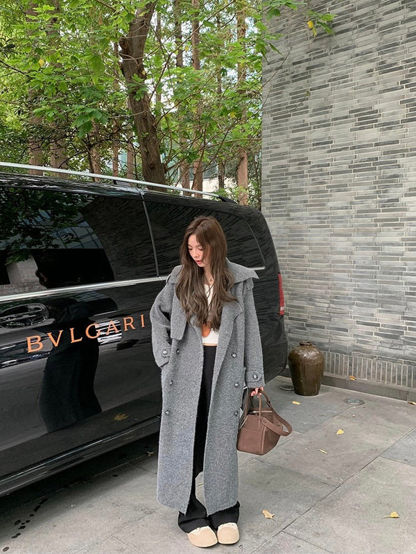Long Knitted Coat