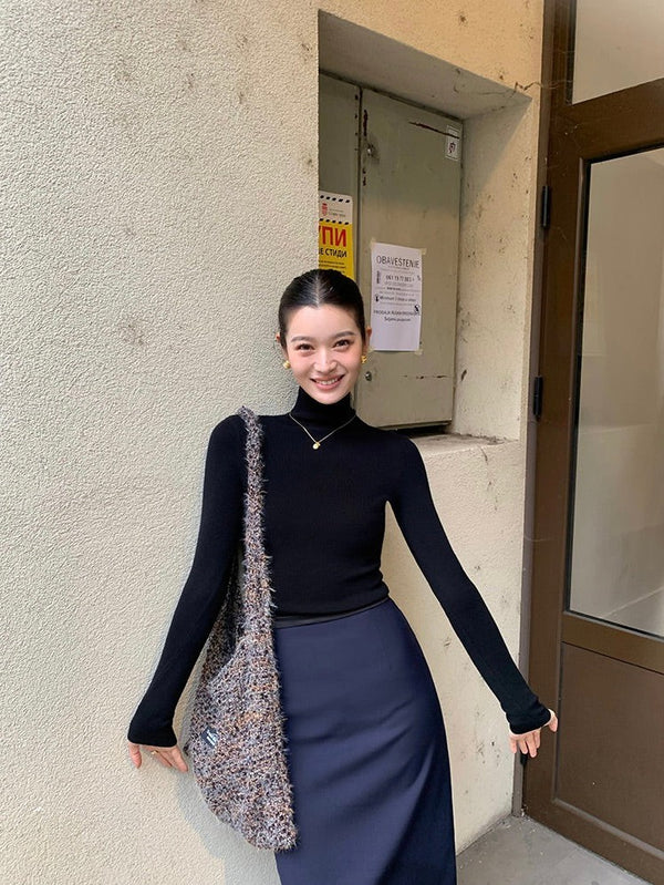 Slim Turtleneck Sweater