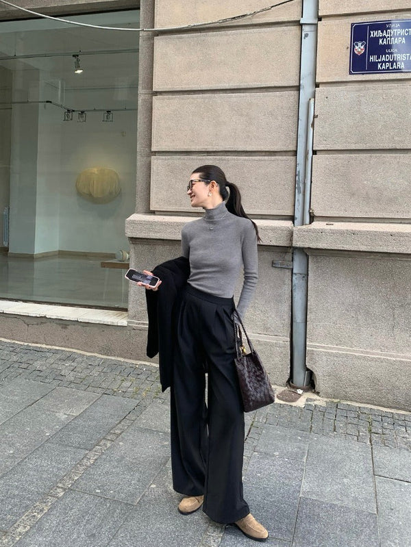 Slim Turtleneck Sweater
