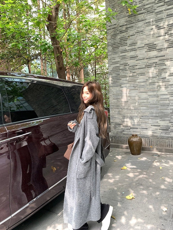 Long Knitted Coat