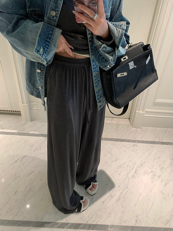 Two-piece Contrast Color Knitted Sweater