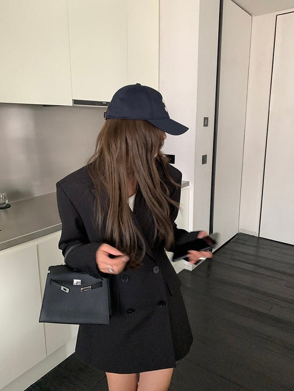 Long-length Black Suit